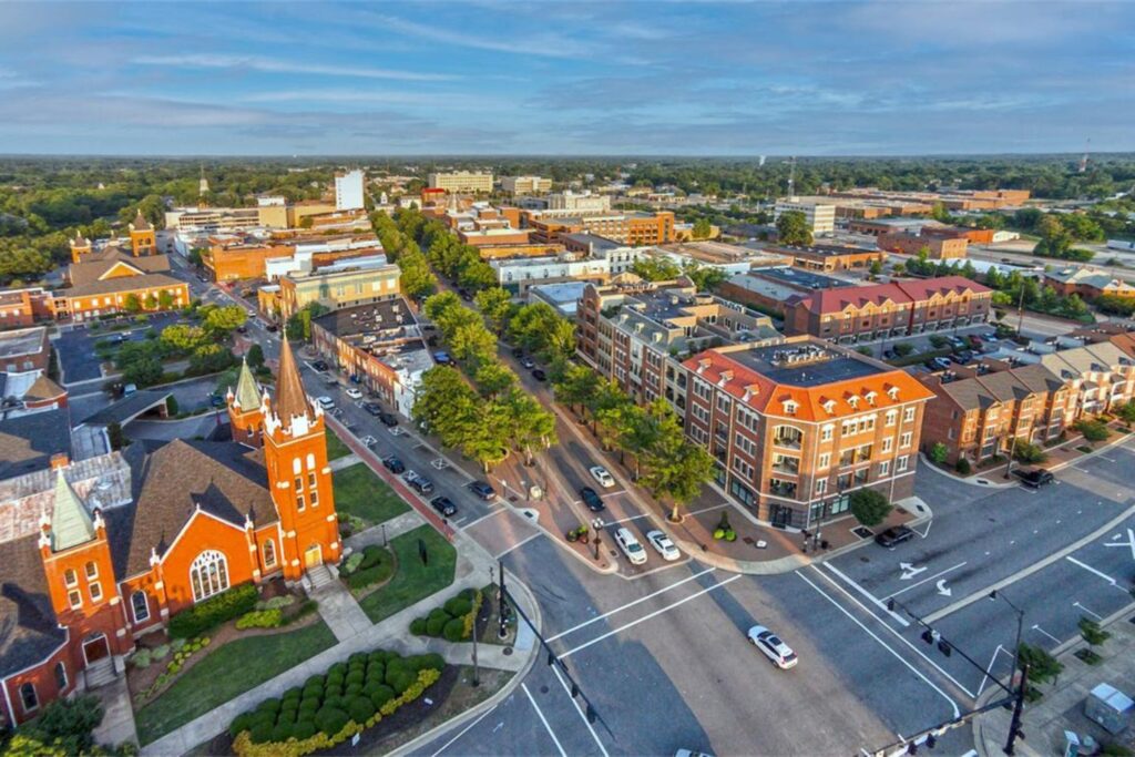 Downtown Fayetteville, Georgia